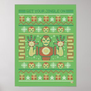 Avengers Seasonal   Iron Man "Get Your Jingle On" Poster