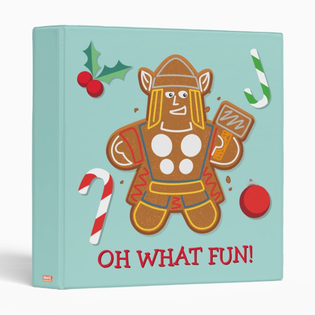 Avengers Seasonal | Thor Cookie Binder (Front/Spine)
