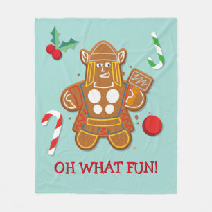 Avengers Seasonal   Thor Cookie Fleece Blanket