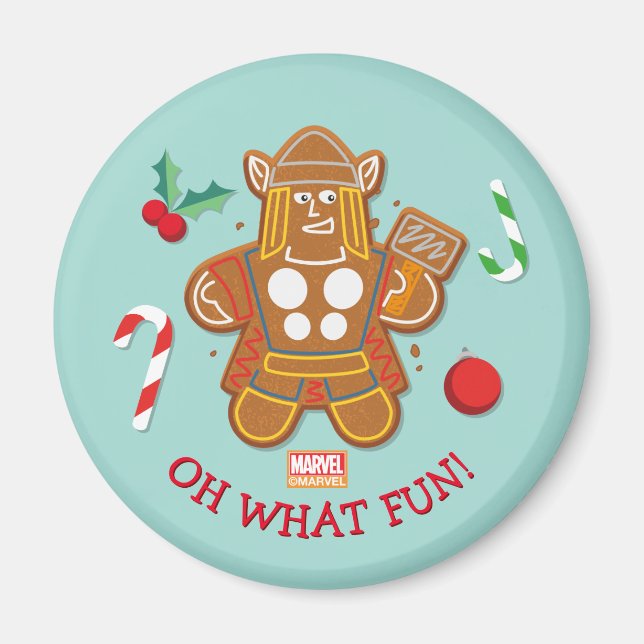 Avengers Seasonal | Thor Cookie Magnet (Front)