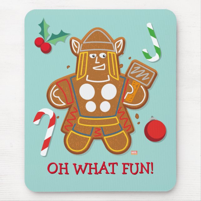Avengers Seasonal | Thor Cookie Mouse Pad (Front)