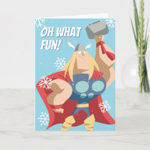 Avengers Seasonal   Thor Holiday Card