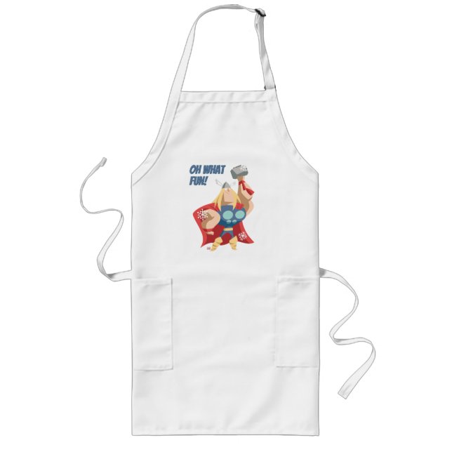 Avengers Seasonal | Thor Long Apron (Front)