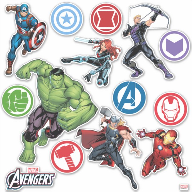 Avengers Sheet (Front)