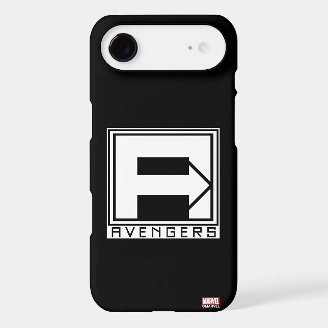 Avengers | Square Blocked Avengers Logo Case-Mate Samsung Galaxy Case (Back)