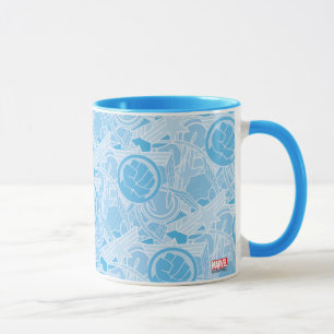 Avengers Symbols Pattern Mug
