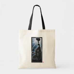Avengers Thor Character Silhouette Tote Bag