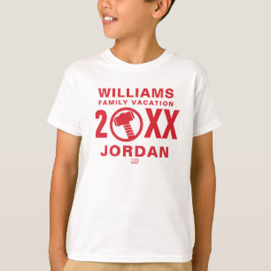 Avengers Thor Family Vacation T-Shirt