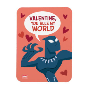 Avengers Valentine's Day   Black Panther: You Rule Magnet