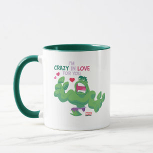 Avengers Valentine's Day   Hulk Crazy In Love Mug