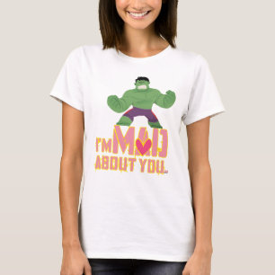 Avengers Valentine's Day   Hulk Mad About You T-Shirt