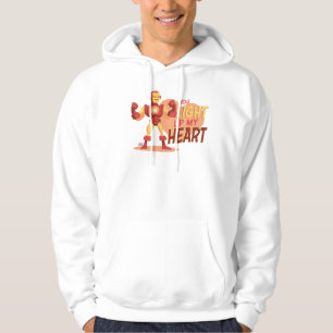 Avengers Valentine's Day   Iron Man Light My Heart Hoodie
