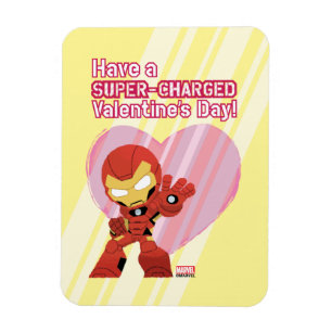 Avengers Valentine's Day Iron Man Super-Charged Magnet