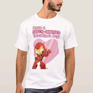 Avengers Valentine's Day Iron Man Super-Charged T-Shirt