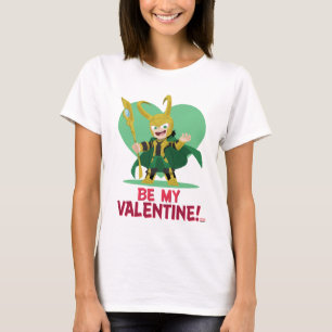 Avengers Valentine's Day   Loki - Be My Valentine T-Shirt
