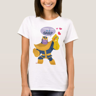 Avengers Valentine's Day   Thanos Snap T-Shirt