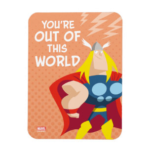 Avengers Valentine's Day Thor: Out of This World Magnet