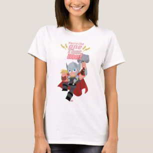 Avengers Valentine's Day   You're The One Thor Me T-Shirt