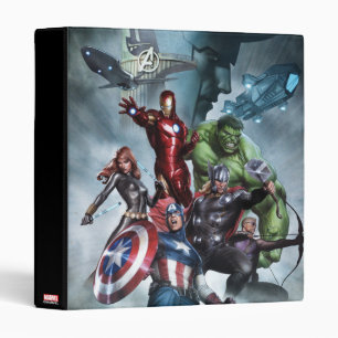 Avengers Versus Loki Drawing Binder