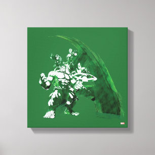 Avengers Watercolor Graphic Canvas Print