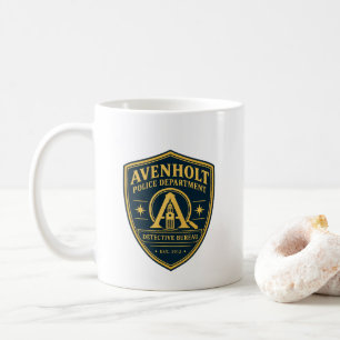 Avenholt Police Evidence Mug – Case File #001
