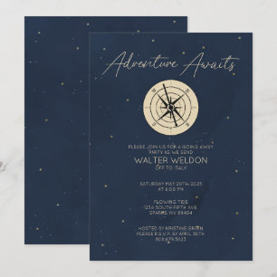 Aventure Attend De S'Éloigner Invitation De Fête