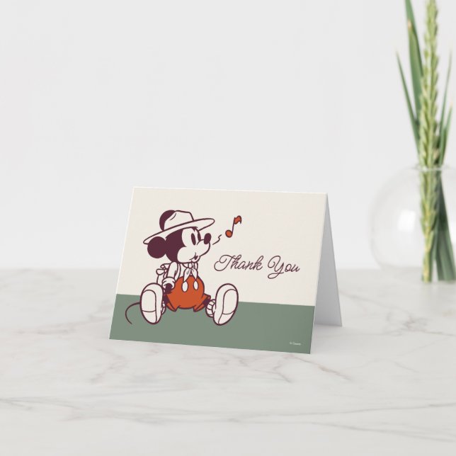 Aventure de Mickey Mouse vous attend Merci (Devant)