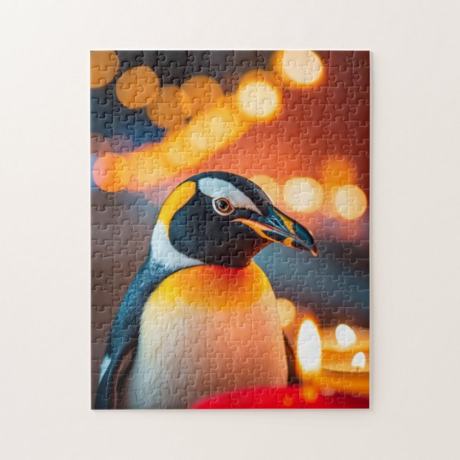 Aventure de puzzle de pingouin (Vertical)