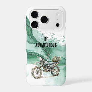 Aventure en moto verte
