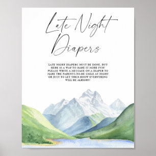 Aventure - Late nuit couches jeu Poster
