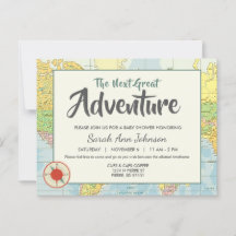 Aventure | Voyage | Invitation carte postale