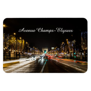Avenue Champs-Elysees  Magnet