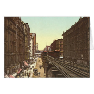 Avenue Chicago 1900 de Wabash