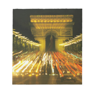 Avenue des Champs-Elysees, Arch of Triumph, Notepad