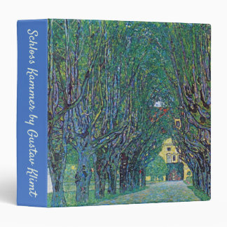 Avenue In Schloss Kammer Park by Gustav Klimt Binder