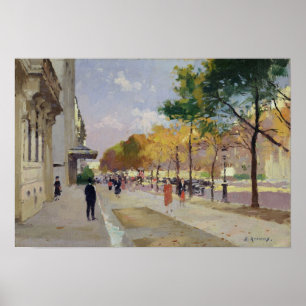 Avenue Montaigne, Paris Poster