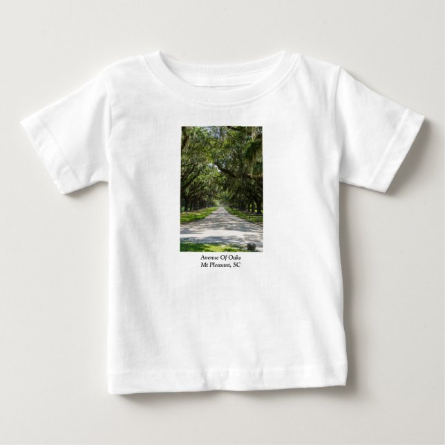 Avenue Of Oaks Baby T-Shirt (Front)