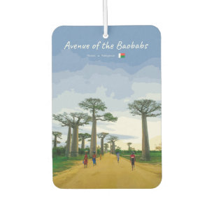 Avenue of the Baobabs, Madagascar - Landscape Air Freshener