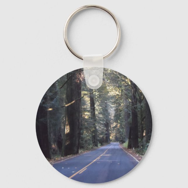 Avenue of the Giants- Humboldt Redwoods State Park Keychain (Front)