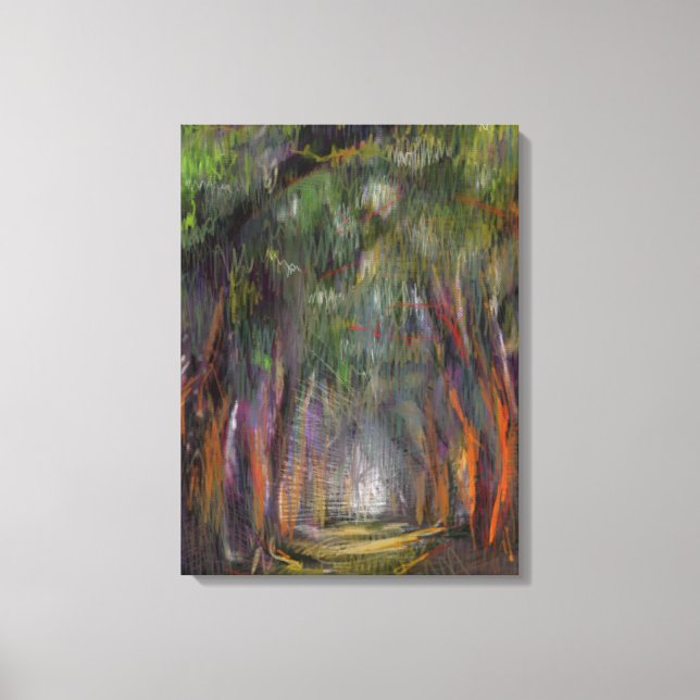 Avenue of the Oaks - Canvas Print (Front)