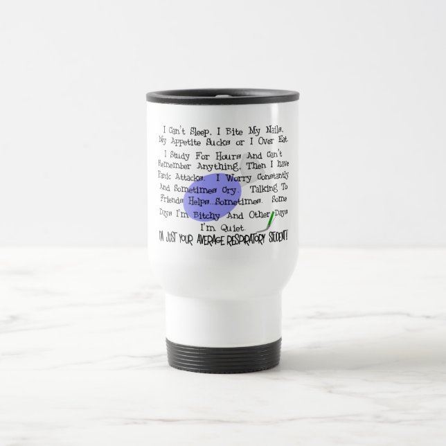 Average Respiratory Student Travel Mug (Center)