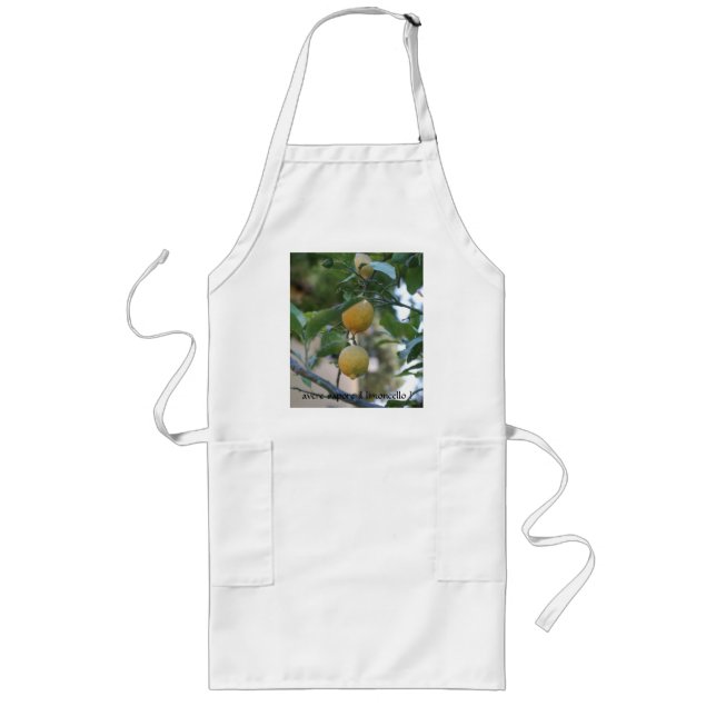 avere sapore il limoncello! long apron (Front)