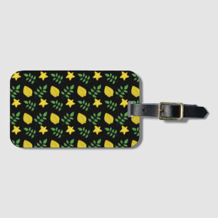 Averrhoa Carambola Starfruit Tree Exotic Fruit Luggage Tag