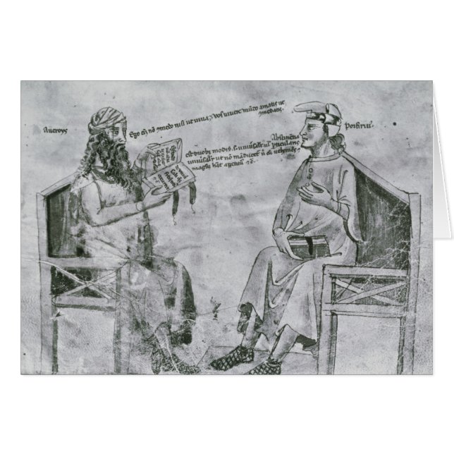 Averroes  in Conversation with Porphyry (Front Horizontal)