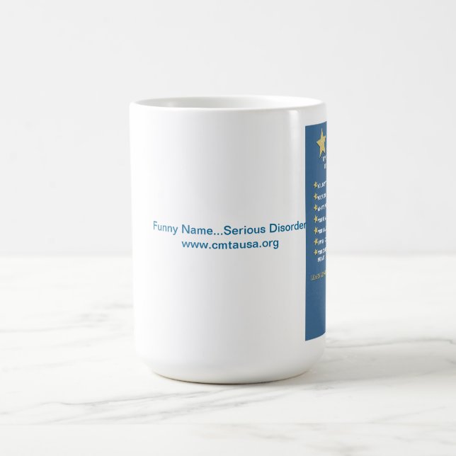 Avertissement de tasse de CMT j'ai un trouble (Centre)