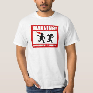 Avertissement ! Les zombis peuvent être T-shirt