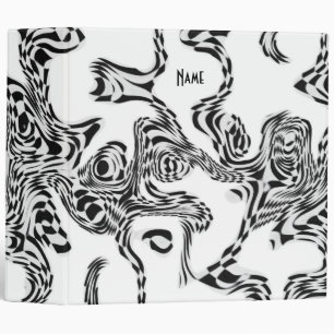 Avery Binder Black & White Style Twisted Snake 2