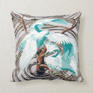Avery Island Ice Throw Pillow