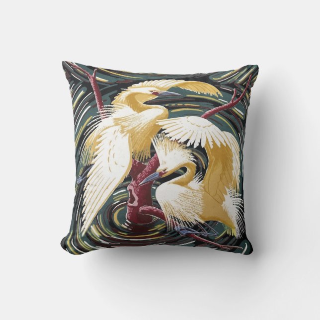 Avery Island Throw Pillow (Front)