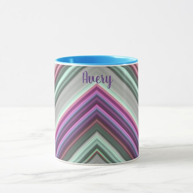 AVERY ~ Mug personnalisé ~ zany inhabituel (Centre)